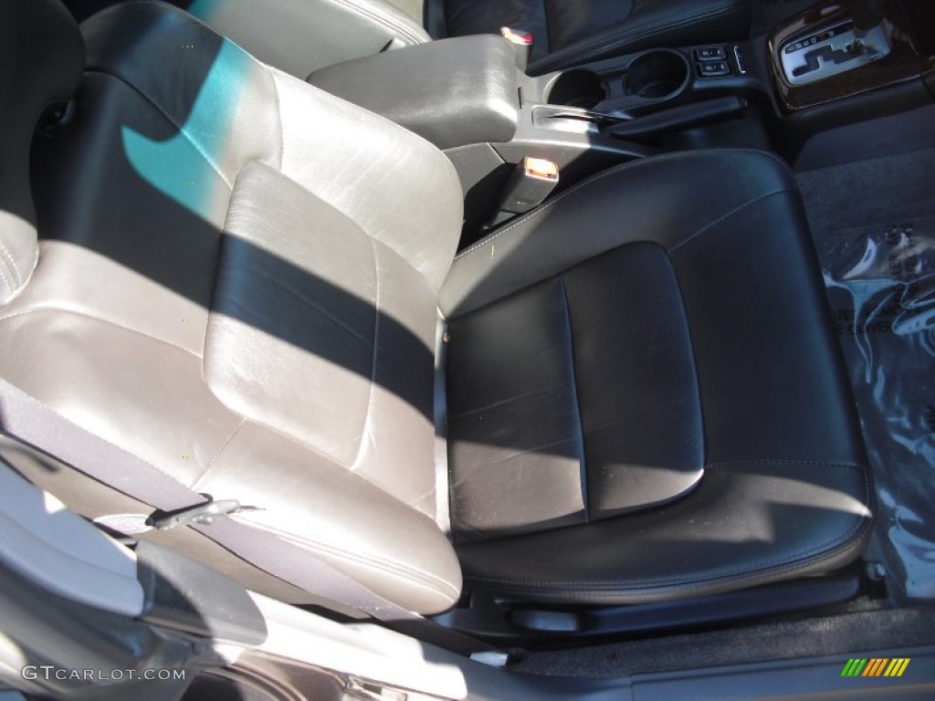 2002 Legacy GT Limited Sedan - Black Granite Pearl / Gray photo #31