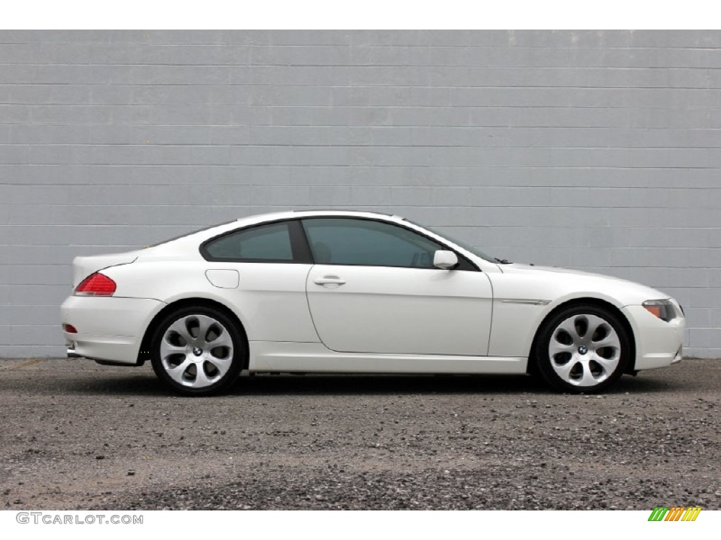 Alpine White 2005 BMW 6 Series 645i Coupe Exterior Photo #60960810