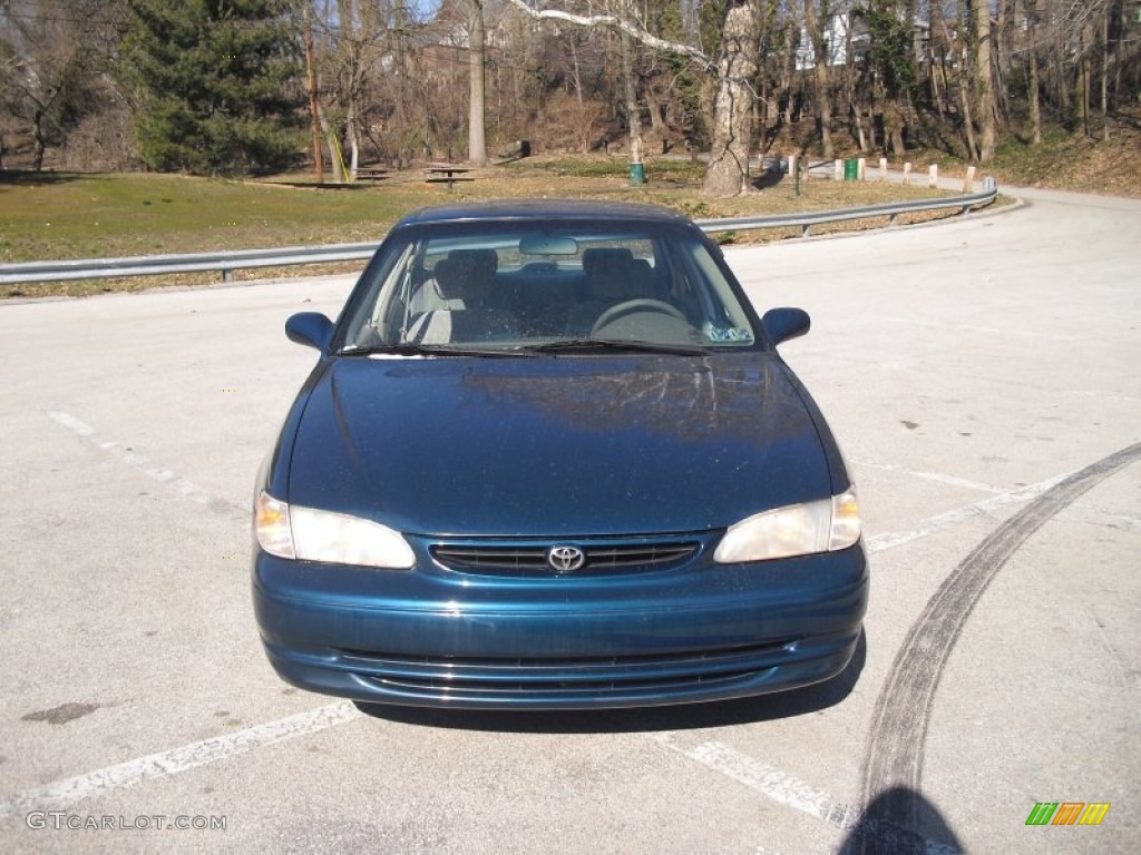 1998 Corolla LE - Mystic Teal Pearl Metallic / Beige photo #2