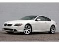 Alpine White - 6 Series 645i Coupe Photo No. 12