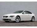 Alpine White - 6 Series 645i Coupe Photo No. 13