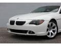 Alpine White - 6 Series 645i Coupe Photo No. 15
