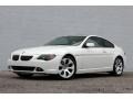 Alpine White - 6 Series 645i Coupe Photo No. 17