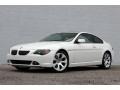 2005 Alpine White BMW 6 Series 645i Coupe  photo #17