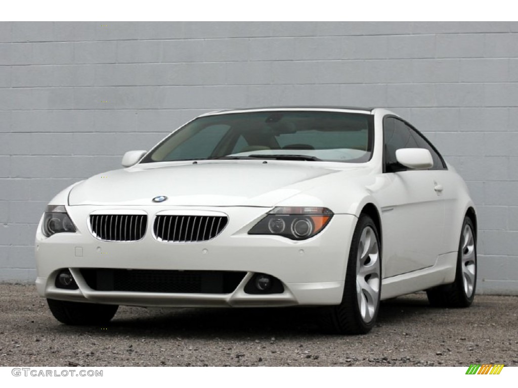 Alpine White 2005 BMW 6 Series 645i Coupe Exterior Photo #60961110