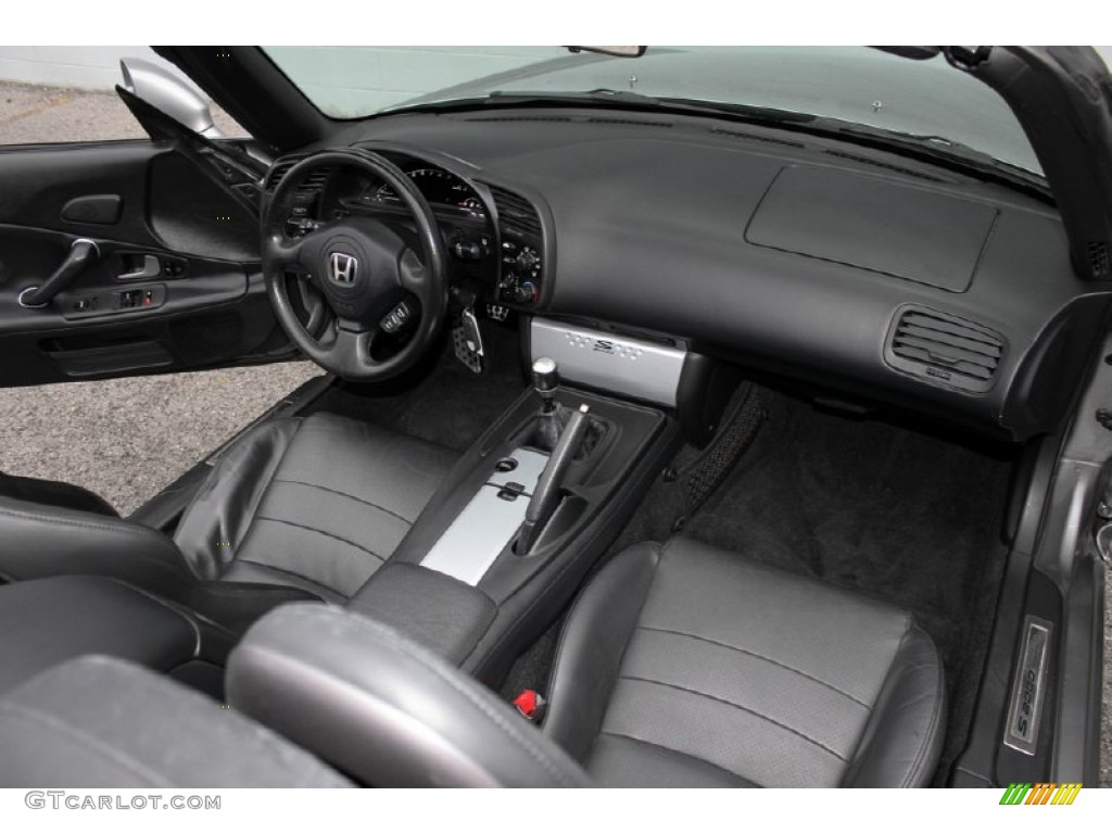 2005 Honda S2000 Roadster Black Dashboard Photo #60961716