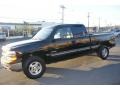 1999 Onyx Black Chevrolet Silverado 1500 LS Extended Cab 4x4  photo #1