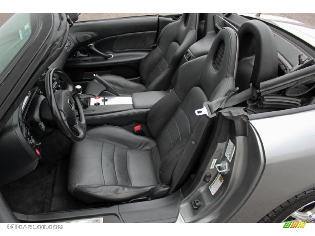 Black Interior 2005 Honda S2000 Roadster Photo #60961767