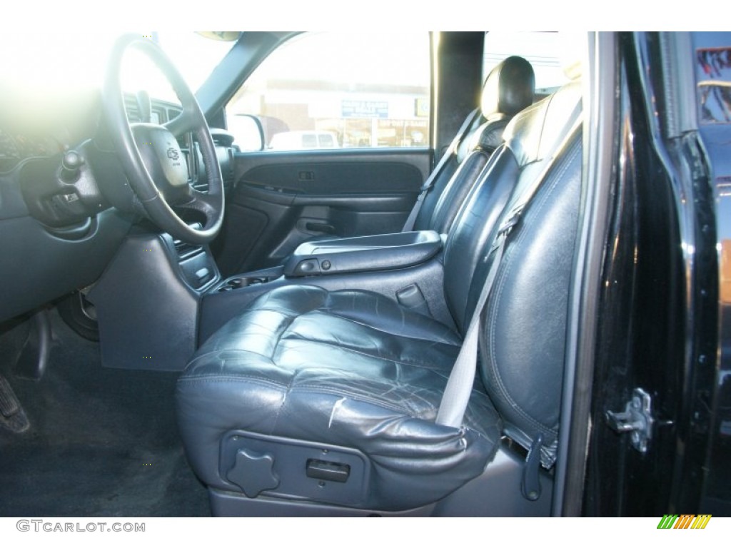 1999 Silverado 1500 LS Extended Cab 4x4 - Onyx Black / Graphite photo #8