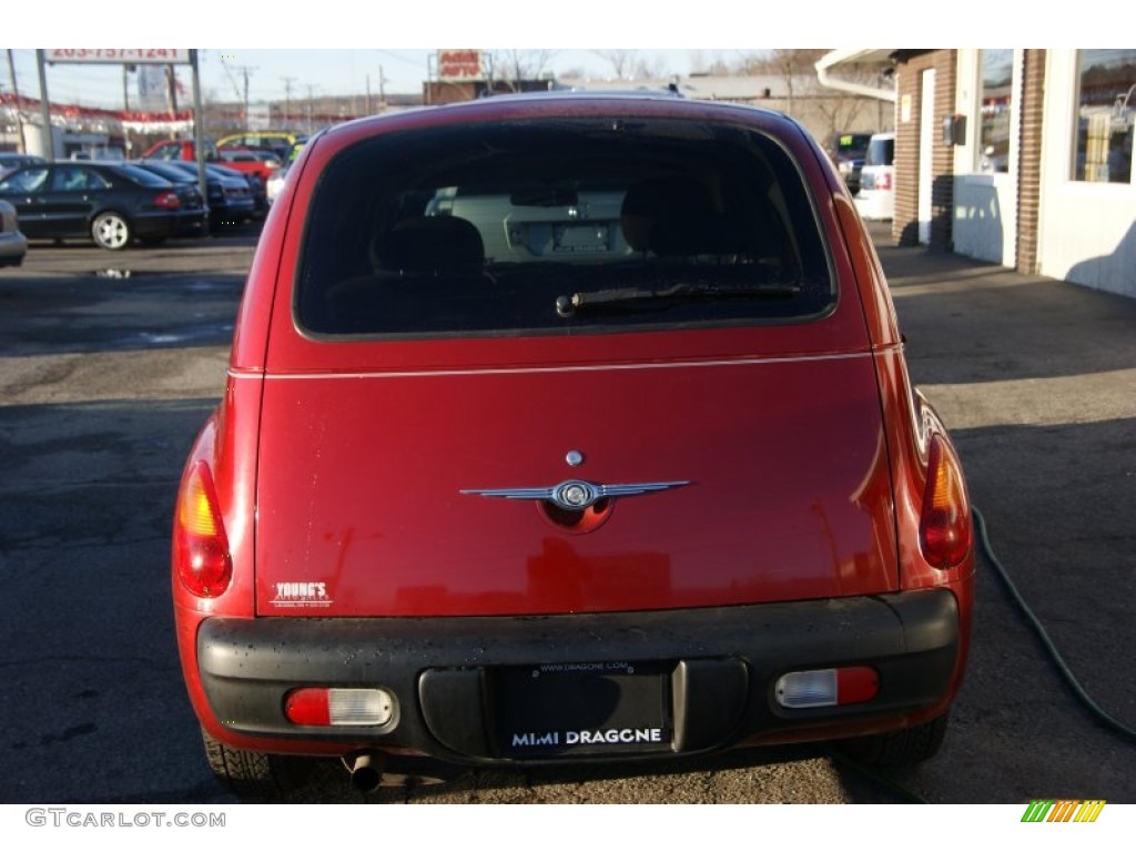 2003 PT Cruiser  - Inferno Red Pearl / Taupe/Pearl Beige photo #5