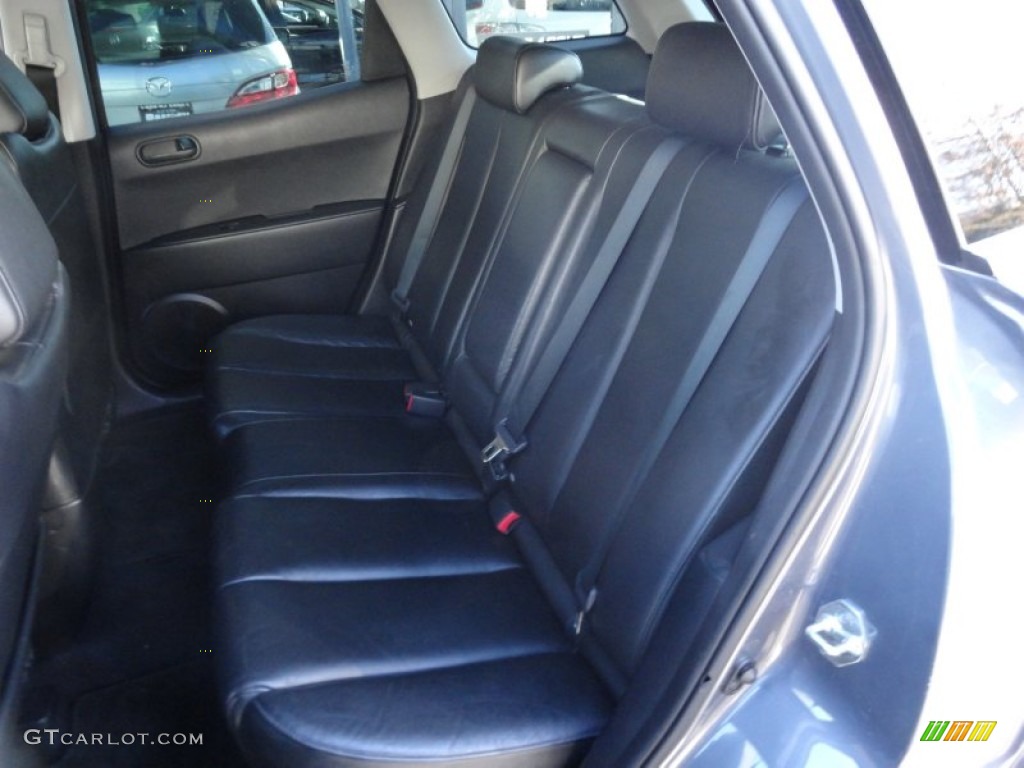 2008 CX-7 Touring AWD - Galaxy Gray Mica / Black photo #15