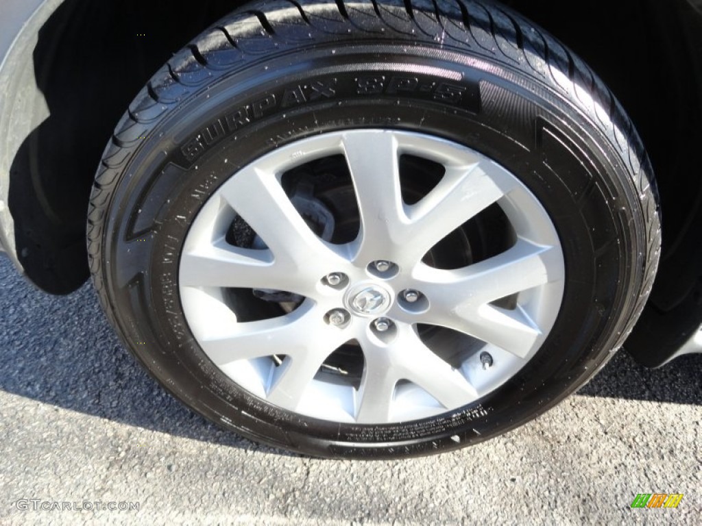 2008 CX-7 Touring AWD - Galaxy Gray Mica / Black photo #32