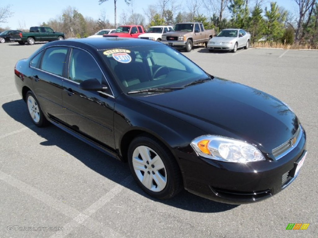 2011 Impala LS - Black / Ebony photo #2