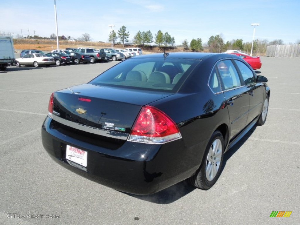 2011 Impala LS - Black / Ebony photo #4