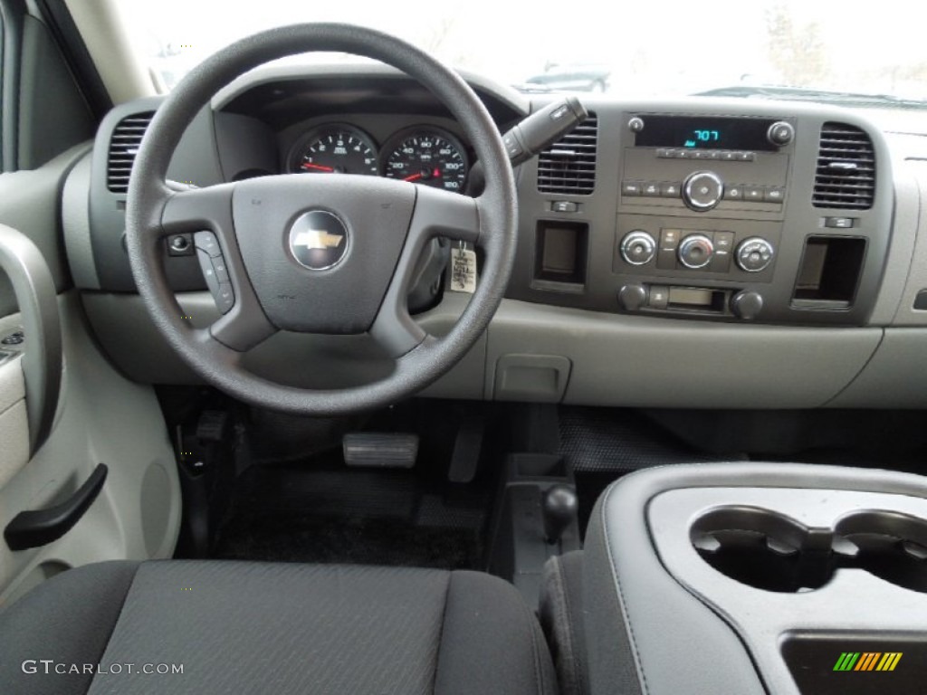 2011 Chevrolet Silverado 1500 Crew Cab 4x4 Dark Titanium Dashboard Photo #60963912