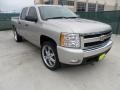 2007 Silver Birch Metallic Chevrolet Silverado 1500 LT Crew Cab  photo #1