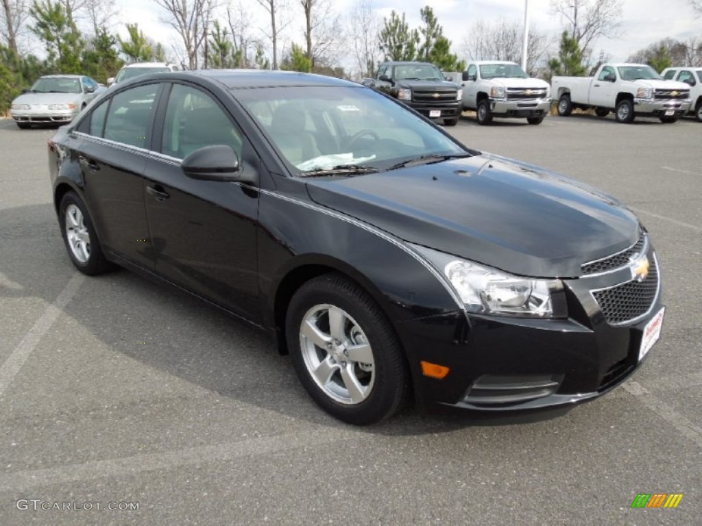 Black Granite Metallic 2012 Chevrolet Cruze LT Exterior Photo #60964428