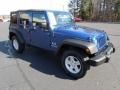 Deep Water Blue Pearl - Wrangler Unlimited X 4x4 Photo No. 2