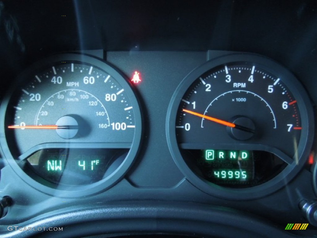 2009 Jeep Wrangler Unlimited X 4x4 Gauges Photo #60965760