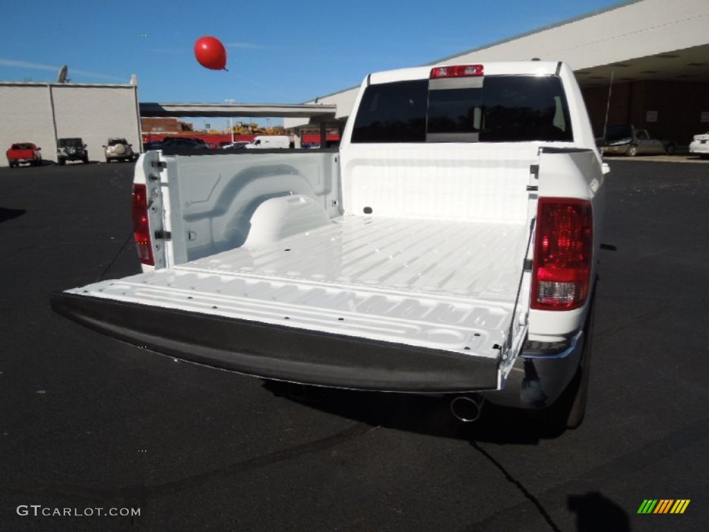 2012 Ram 1500 Big Horn Quad Cab 4x4 - Bright White / Dark Slate Gray/Medium Graystone photo #17