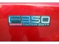 2003 Toreador Red Metallic Ford F350 Super Duty Lariat Crew Cab 4x4 Dually  photo #87