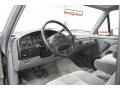 Grey 1996 Ford F250 XLT Extended Cab Interior Color