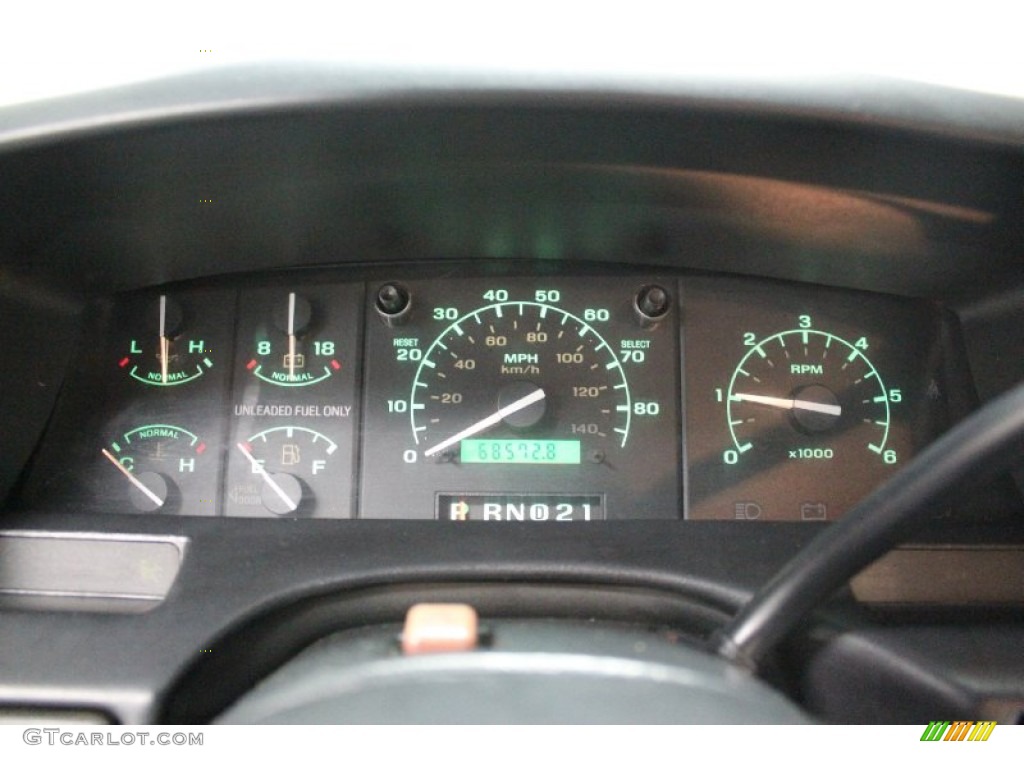 1996 Ford F250 XLT Extended Cab Gauges Photo #60969657
