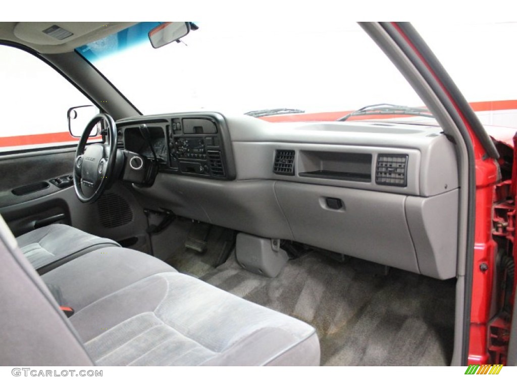 Gray Interior 1996 Dodge Ram 1500 LT Regular Cab Photo #60970095