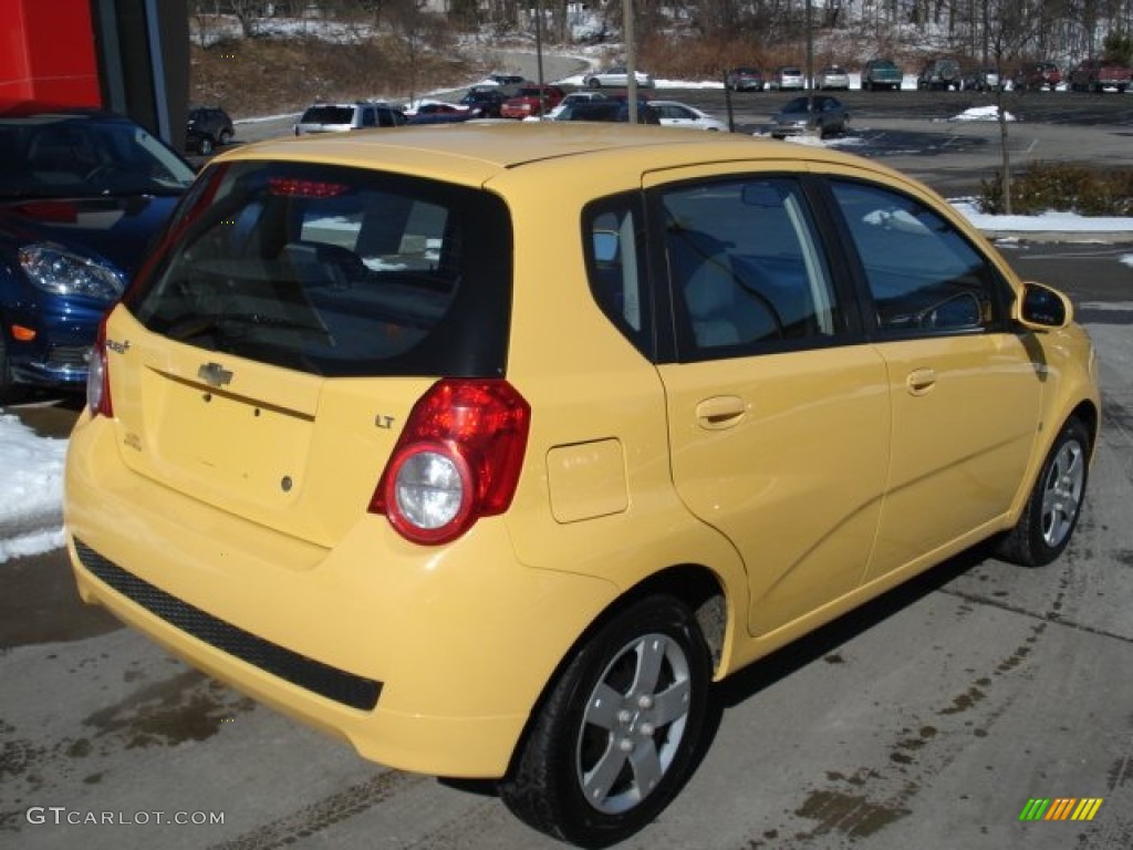 Summer Yellow 2009 Chevrolet Aveo Aveo5 LT Exterior Photo #60970236