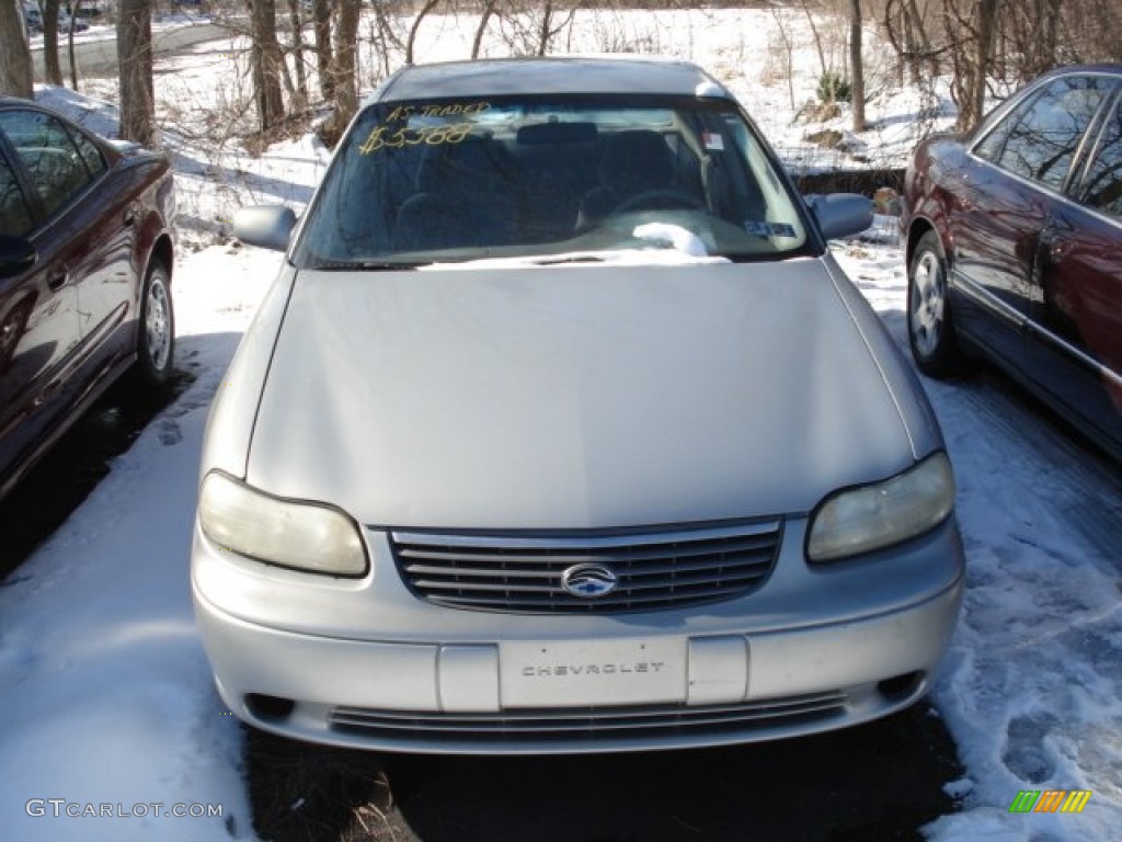 1999 Malibu Sedan - Silvermist Metallic / Light Gray photo #2