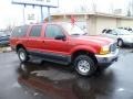 2001 Toreador Red Metallic Ford Excursion XLT 4x4  photo #6