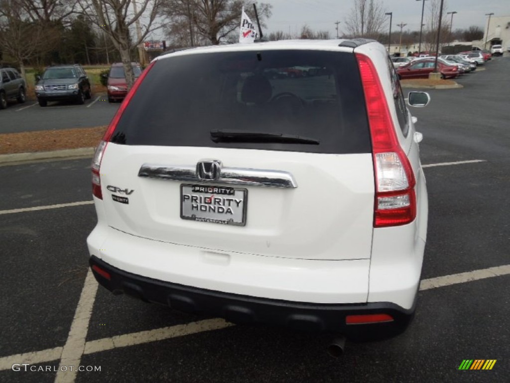 2008 CR-V EX-L - Taffeta White / Gray photo #4