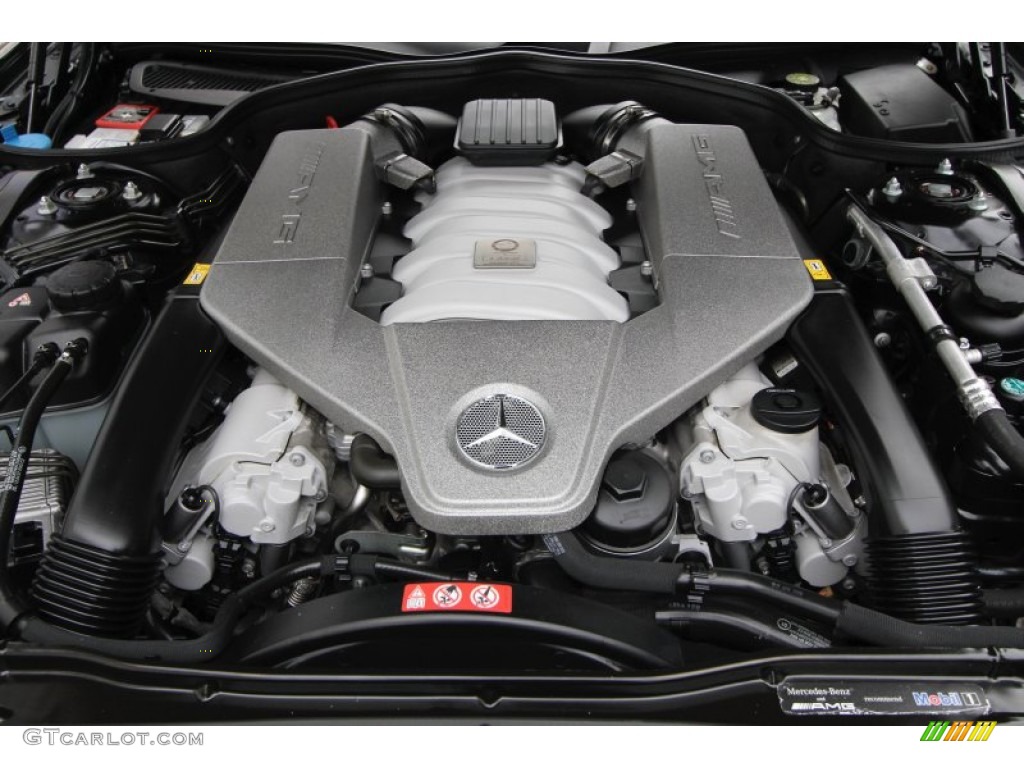 2009 Mercedes-Benz SL 63 AMG Roadster 6.3 Liter AMG DOHC 32-Valve VVT V8 Engine Photo #60977632
