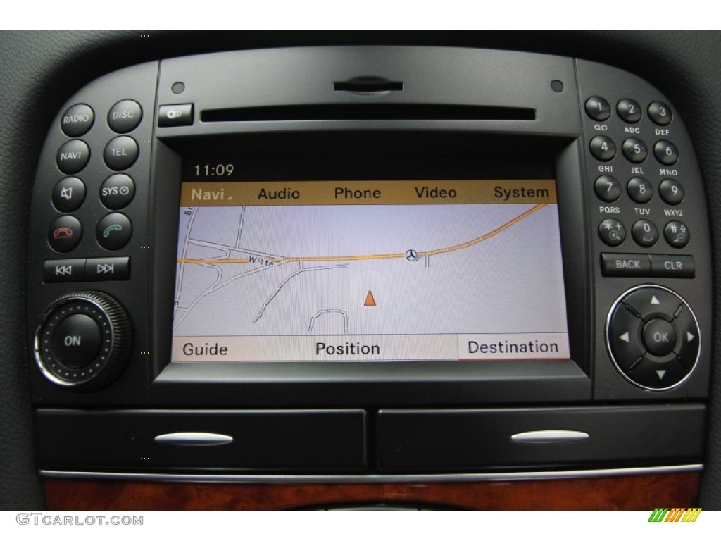 2009 Mercedes-Benz SL 63 AMG Roadster Navigation Photo #60977701