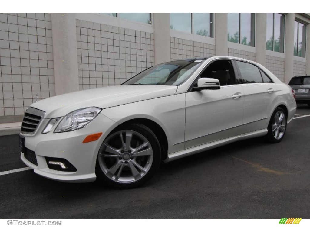 Arctic White 2011 Mercedes-Benz E 350 4Matic Sedan Exterior Photo #60977726