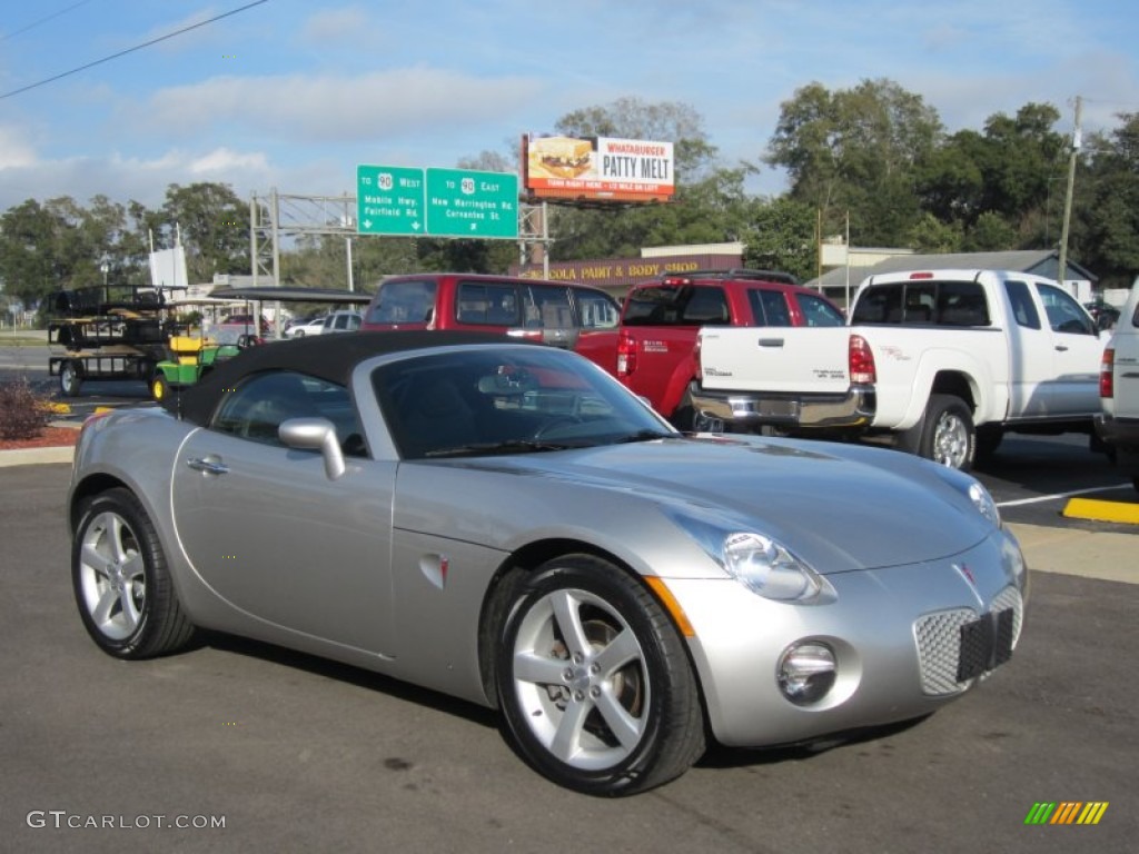 2006 Solstice Roadster - Cool Silver / Ebony photo #5