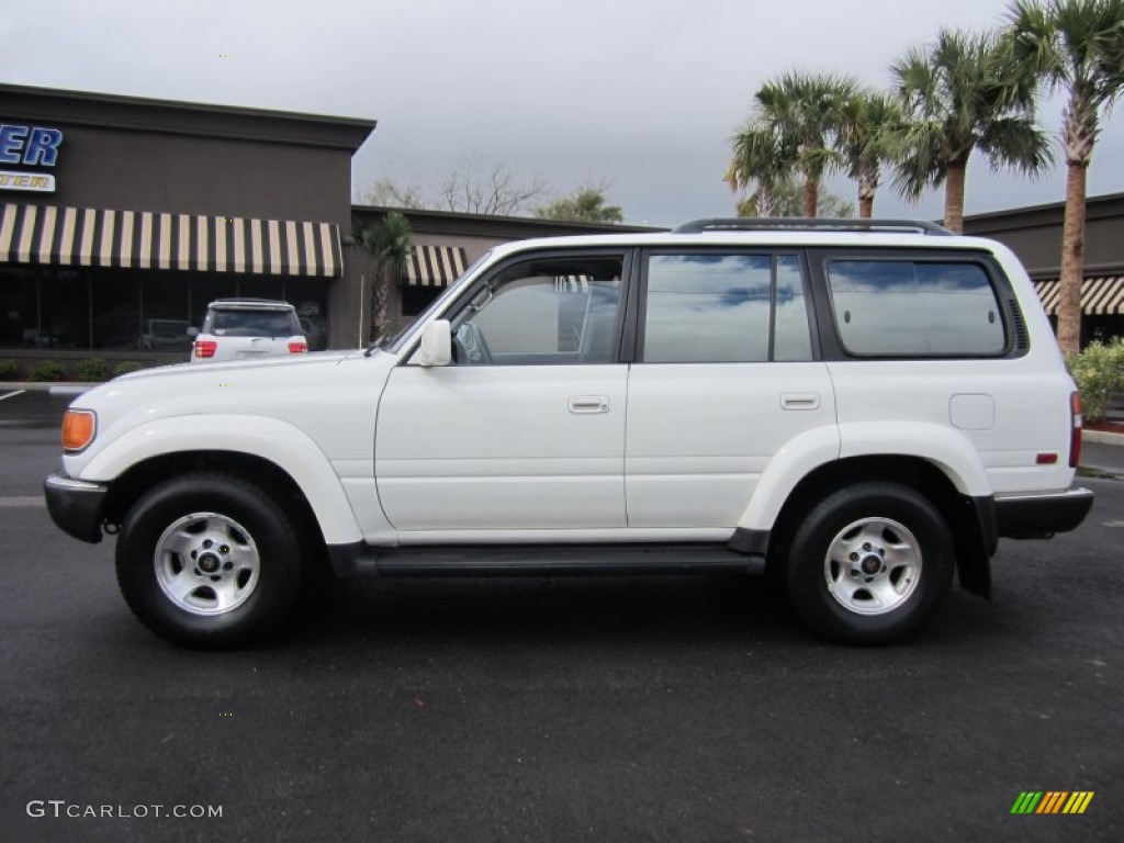 White 1994 Toyota Land Cruiser Standard Land Cruiser Model Exterior Photo #60978202