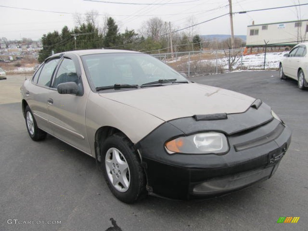 2004 Cavalier Sedan - Sandrift Metallic / Graphite photo #5