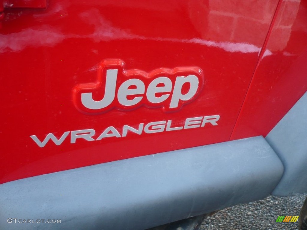 2006 Jeep Wrangler X 4x4 Marks and Logos Photo #60980254
