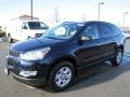 2012 Dark Blue Metallic Chevrolet Traverse LS AWD  photo #3