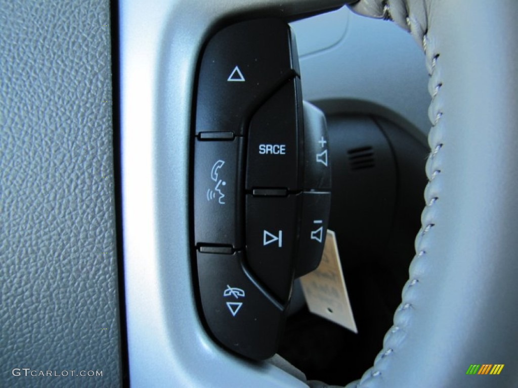 2012 Traverse LS AWD - Dark Blue Metallic / Dark Gray/Light Gray photo #13