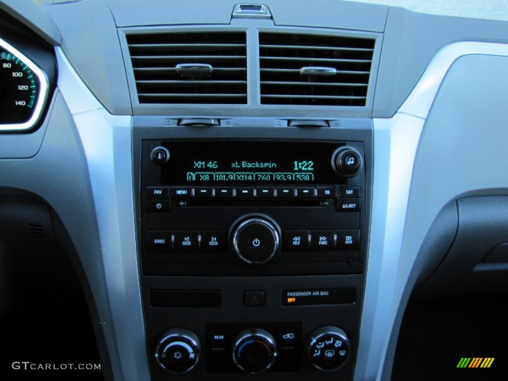 2012 Traverse LS AWD - Dark Blue Metallic / Dark Gray/Light Gray photo #17