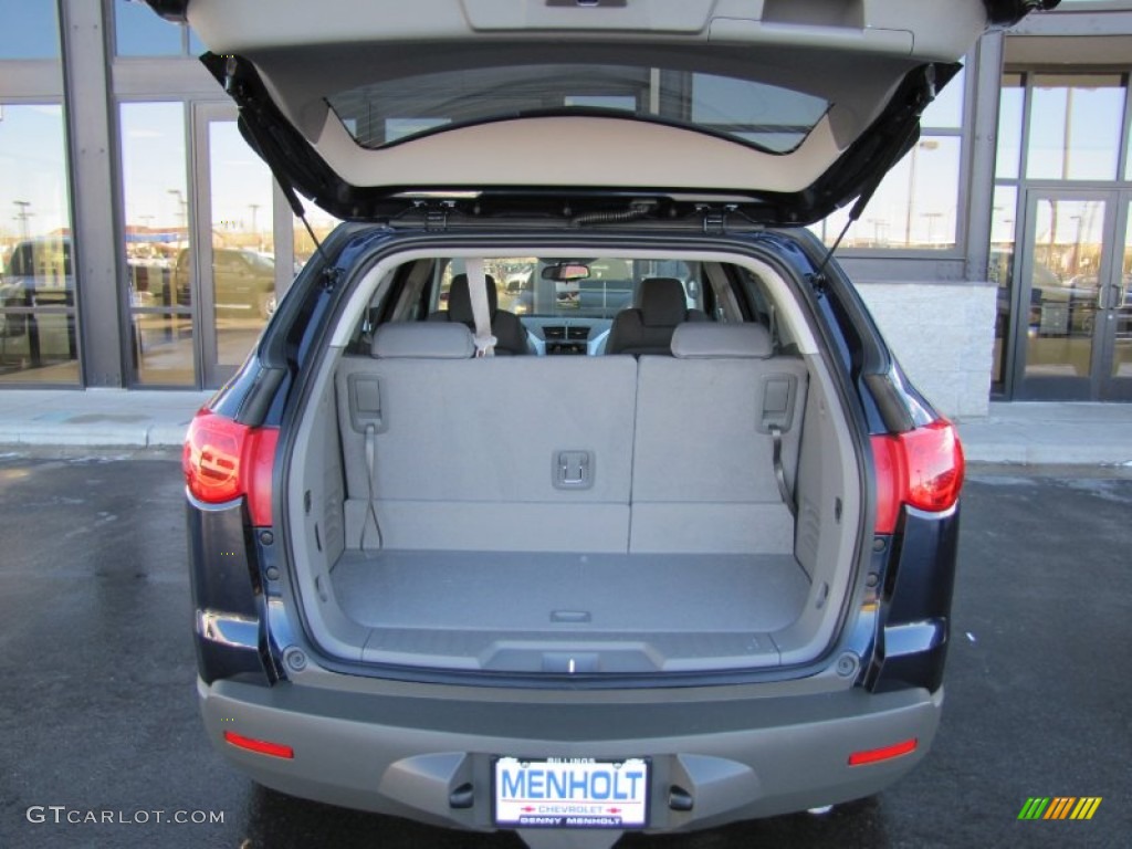 2012 Traverse LS AWD - Dark Blue Metallic / Dark Gray/Light Gray photo #33
