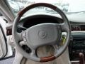 2003 Cadillac Seville Neutral Shale Interior Steering Wheel Photo