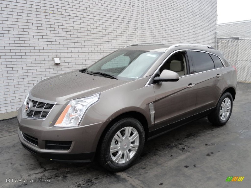 Mocha Steel Metallic 2012 Cadillac SRX Luxury Exterior Photo #60982585