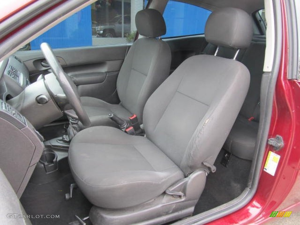 Charcoal Interior 2007 Ford Focus ZX3 S Coupe Photo #60983038