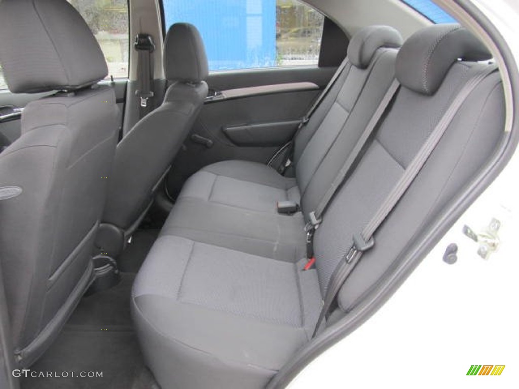 Charcoal Interior 2010 Chevrolet Aveo LT Sedan Photo #60983176