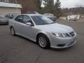 Snow Silver Metallic 2008 Saab 9-3 2.0T Sport Sedan Exterior