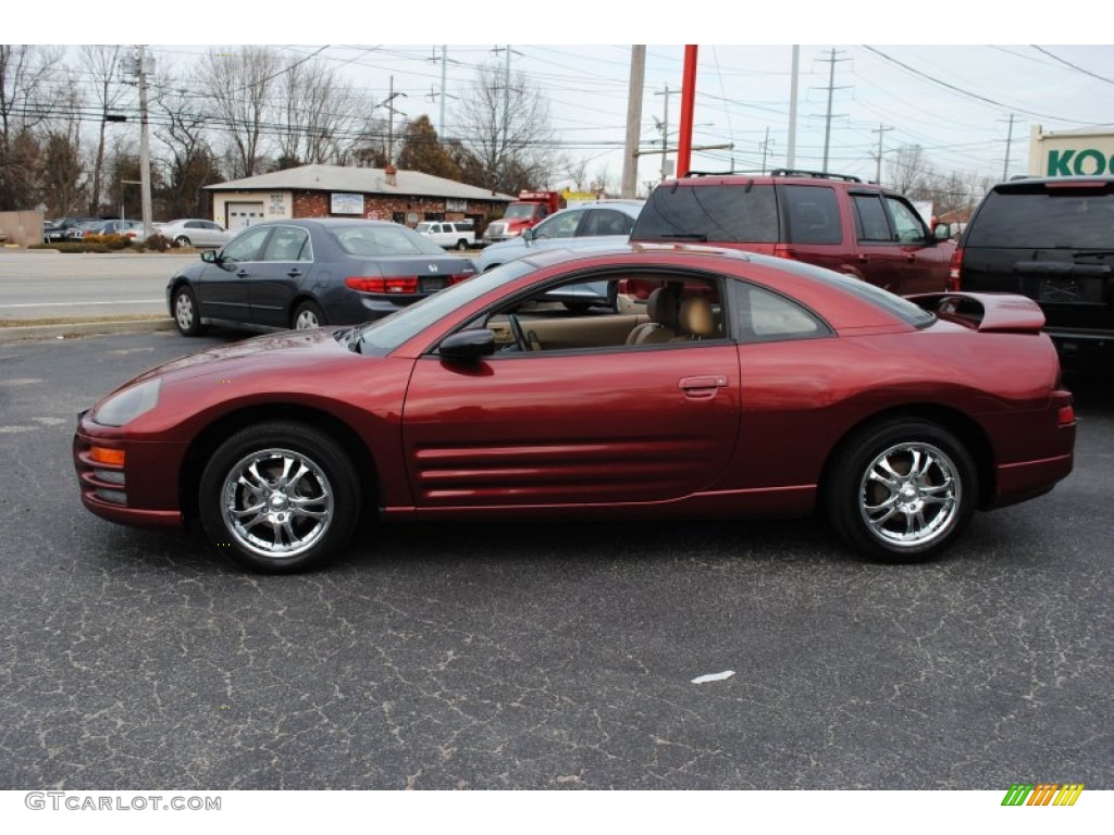 Primal Red Pearl 2000 Mitsubishi Eclipse RS Coupe Exterior Photo #60986380