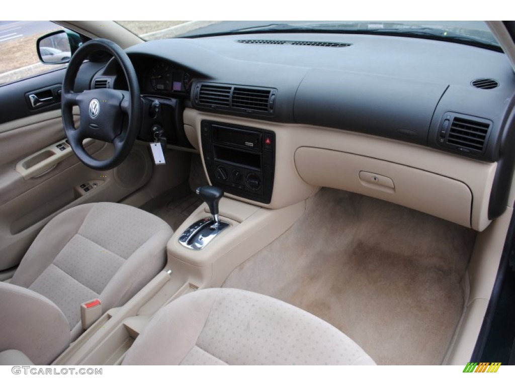 2001 Passat GLS Sedan - Pine Green Metallic / Beige photo #8